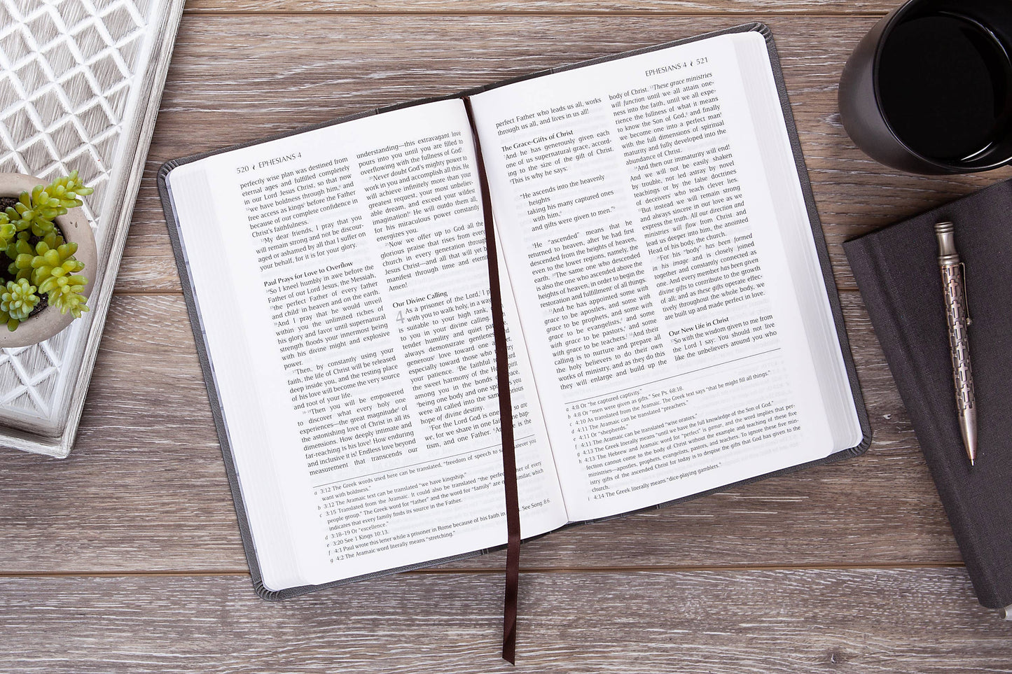 The Passion Translation New Testament (Large Print Gray)
