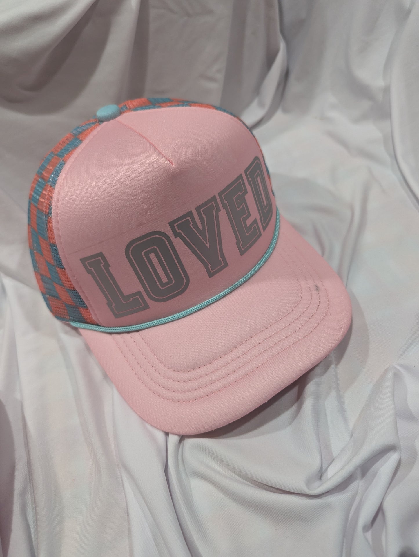 TRUCKER HAT CHECKER FOAM FRONT MESH BACK CAP | 40HW726