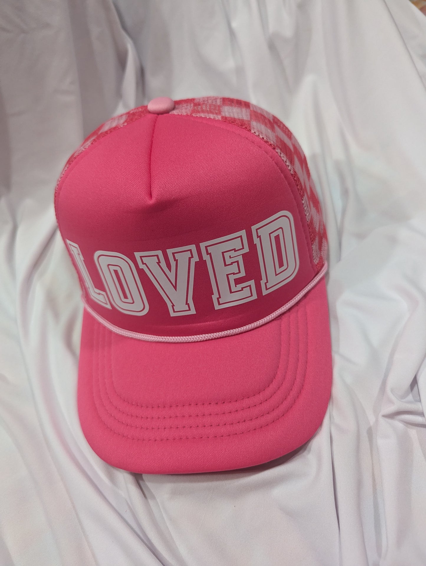 TRUCKER HAT CHECKER FOAM FRONT MESH BACK CAP | 40HW726