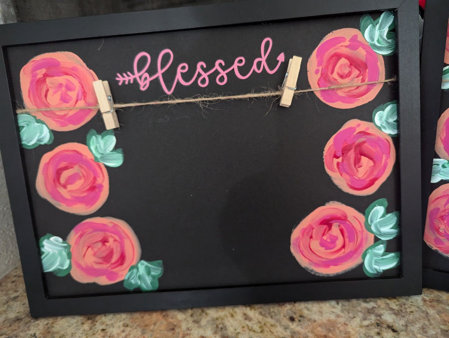 Blessed Photo Hand Painted limited edition