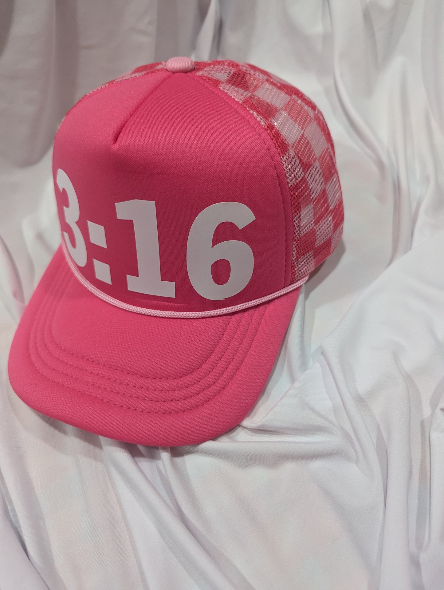 TRUCKER HAT CHECKER FOAM FRONT MESH BACK CAP | 40HW726