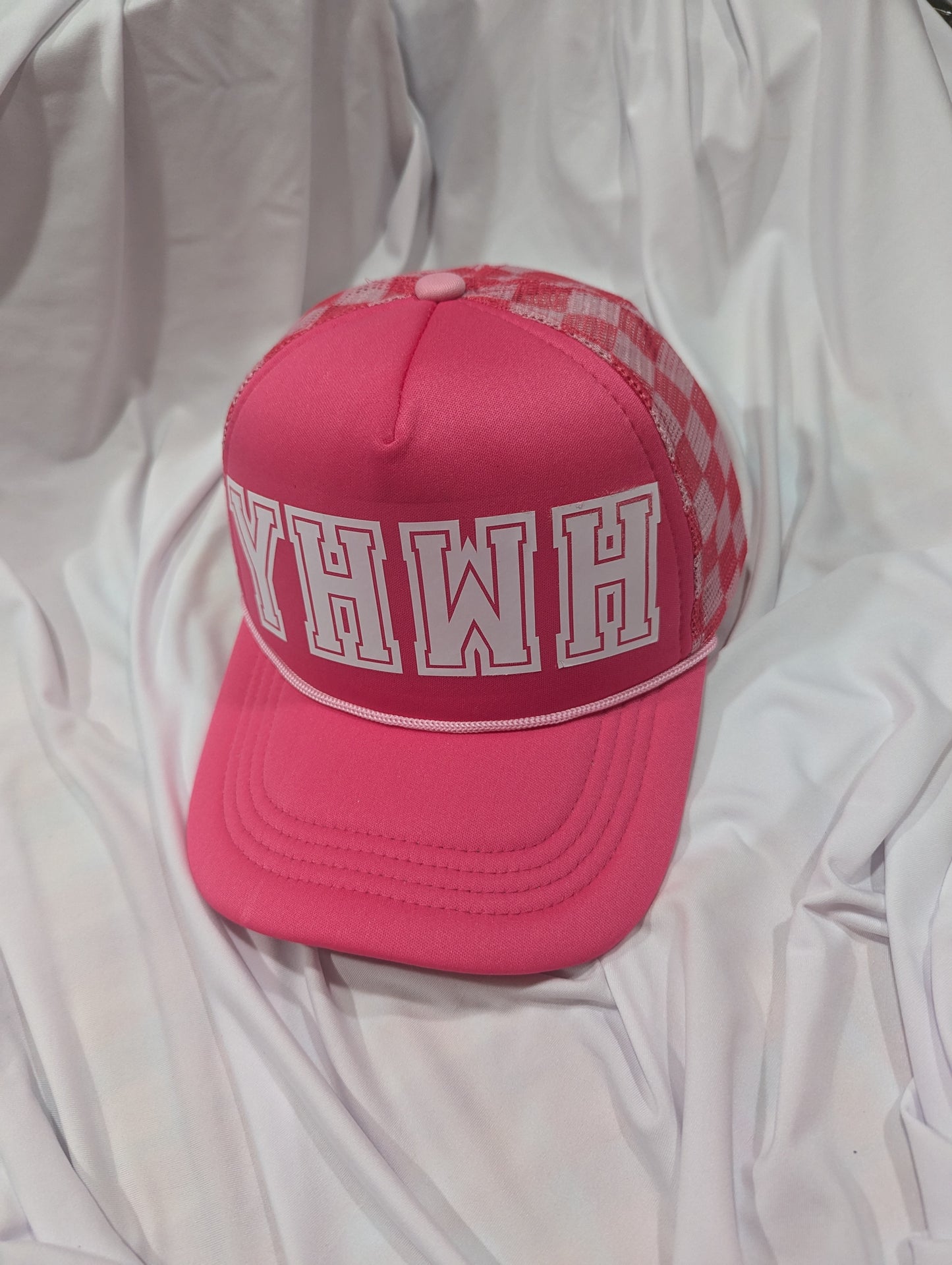 TRUCKER HAT CHECKER FOAM FRONT MESH BACK CAP | 40HW726
