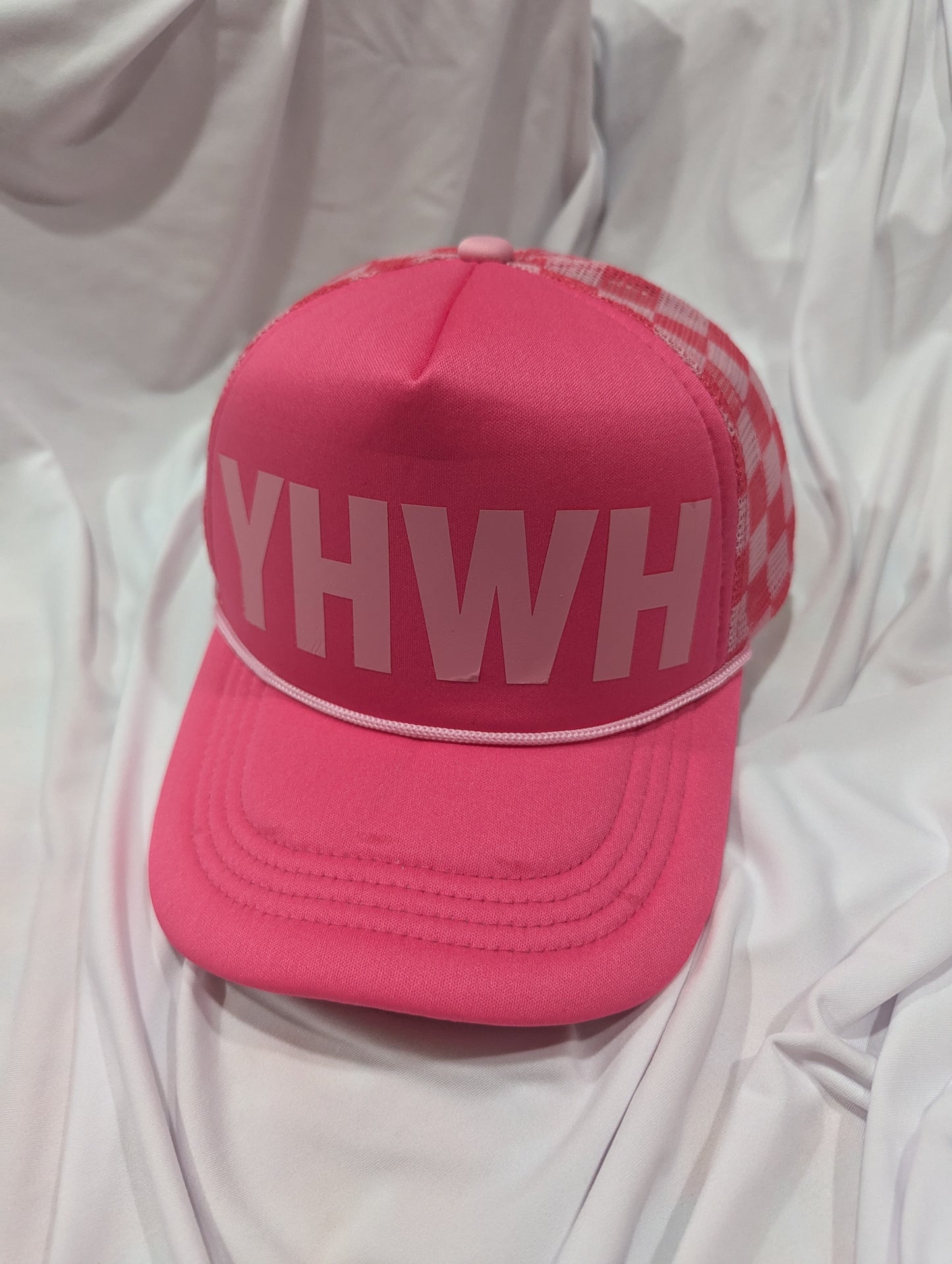 TRUCKER HAT CHECKER FOAM FRONT MESH BACK CAP | 40HW726