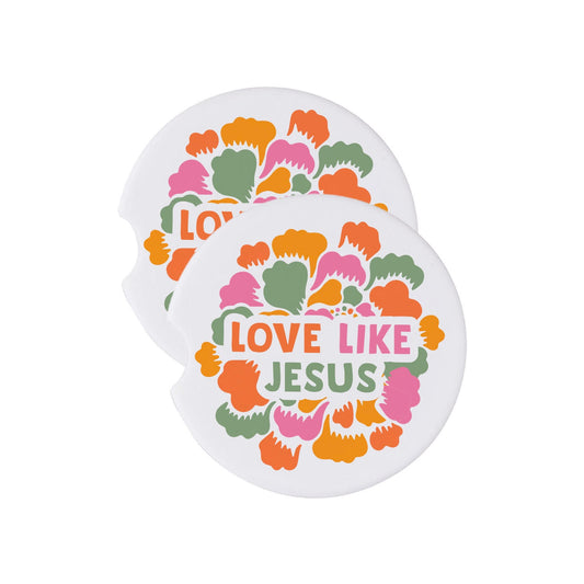 Car Coaster Love Like Jesus